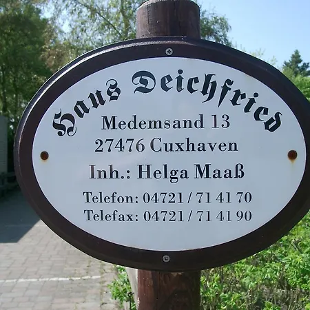 Lägenhet Haus Deichfried Cuxhaven